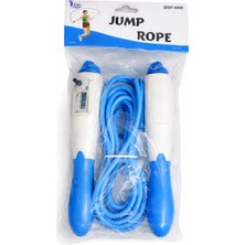 Jump Rope Dijital Sayaçlı Atlama Ipi Ayarlanabilir Fitness Ipi Sarı Kırmızı Yeşil Mavi Renk Seçenekli Egzersiz Zayıflama Ipi