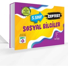 Bi Bigelio Karekök 5. Sınıf Sosyal Bilgiler Cep Test Karekök Yayınları