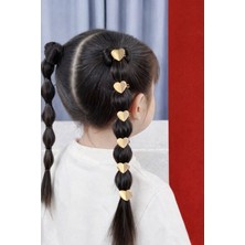 Emk Shop 10'lu Saç Küpesi Saç Halkası Saç Süsleme Boncukları