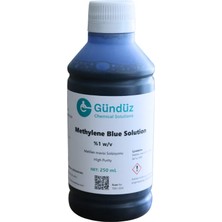Gündüz Kimya Metilen Mavisi %1 Solüsyonu  500ML / 1litre