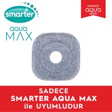 Smarter Aqua Max Yedek Mop Mikrofiber Malzeme ile Yüksek Emicilik 1 Adet Ergonomik Tasarım
