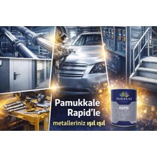 Pamukkale 1470 Rapid Endüstriyel Boya 50 Gloss 15 kg Ral 7042 Trafik Gri