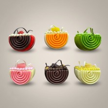 Vitrin Accessories 3D Pastane Tatlıları Magnetler Mutfak, Buzdolabı, Ofis ve Hediye Için Dekoratif Ürün 6 Adet