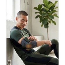 Eco Lounge Isı Kontrollü Titreşimli Diz Omuz Masaj Dizlik Seti Kablosuz 2 Adet