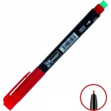 Mikro CD Kalemi Permanent S 2 Adet Kırmızı