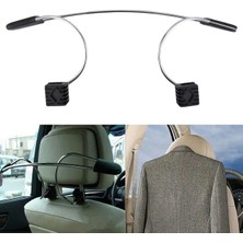 Lims Store Araba Oto Koltuk Kafalık Arkası Ceket ve Elbise Askılığı Metal Askı