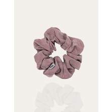 Hedie Alba Rosy Vegan Ipek (%100 Cupro) Scrunchie - Saç Kırılma Karşıtı, Iz Yapmayan Lüks Saç Tokası
