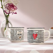 Karaca Love 2'Li Çay Fincanı 180 Ml