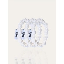 Hedie Cura Nuda %100 Cupro Vegan Ipek Scrunchie Toka - Saç Kırılma Karşıtı ve Anti-Statik