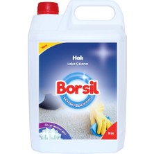 Borsil Halı Leke Çıkarıcı 5 LT İnatçı Leke Sökücü Nano Teknoloji Renk Koruyucu Temizleyici
