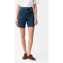 Love My Body Cepli Jean Şort Yeşil 170L9100002