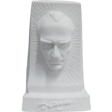 Ehobici Atatürk Büst Imzalı Biblo Figür 9,5x6,5cm