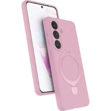 TeknoKapsül Galaxy S26 Magsafe Standlı Kapak - Pembe