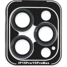 TeknoKapsül Iphone 15 Pvd Metal Kamera Lens - Lacivert