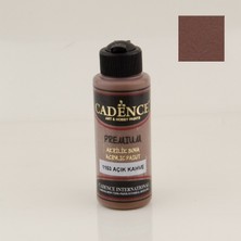 Cadence Premium Akrilik Boya Açık Kahve 120 ml Yüksek Pigmentasyonlu Su Bazlı Boya