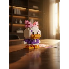 Hk Nova Daisy Ördek 3D Yapboz LEGO Seti Çiftler Için Eğlenceli Zaman Geçirme Hediyesi