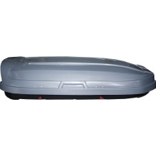 Araç Üstü Kapalı Tabut Bagajı 500LT Gri Luxury Universal Dmb