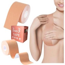 Munico 3 Adet Göğüs Şekillendirme Bandı Göğsü Kaldıran Modelleme Bandı Push Up Dekolte Göğüs Bandı  5CMX5M