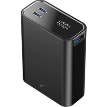 TeknoKapsül PW501 20.000 Mah Dijital Göstergeli 2 Adet 45W Type-C 22.5W USB Çıkışlı Şarj Pd Hızlı Şa