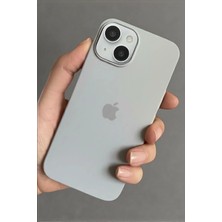 Iphone 15 Uyumlu Kılıf Logolu Lansman Soft Yumuşak Içi Kadife Silikon Kapak