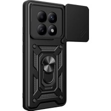 Olinea Redmi Note 15 4g Pars Lens Yüzüklü Silikon - Siyah