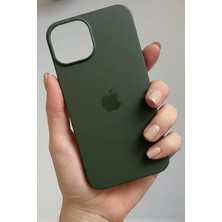 ProNorth Iphone 15 Uyumlu Kılıf Logolu Lansman Soft Yumuşak Içi Kadife Silikon Kapak