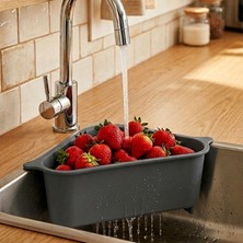 Snippy Lieve - Lavabo Süzgeci Pratik Çok Amaçlı Lavabo Çöp Kovası