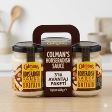 Colman's Horseradish Bayır Turpu Sosu Sauce 136 G x 3 Adet