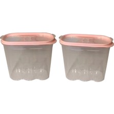 Erzak Kabı, Bakliyat Kabı, Saklama Kabı 2 Adet 1.2 Litre