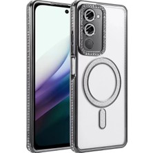 Olinea Redmi 15 4g Joke Simli Magneticsafe Kılıf - Siyah