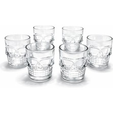 Najmaddin 6'lı Kurukafa Cam Shot Bardağı ALK2151