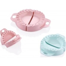 3'lü Çiğ Börek Kurabiye Hamur Işi Ravioli Kesme Kalıbı Aparatı