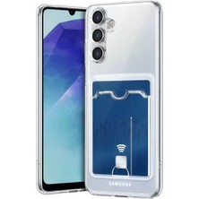Olinea Galaxy A57 5g Kart Şeffaf Silikon - Şeffaf
