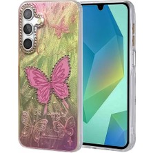 Olinea Galaxy S25 Kılıf Blade Aynalı Desenli Kapak - Desen 5