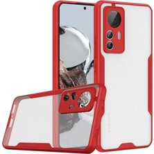 Olinea 12T Kılıf Platin Silikon - Kırmızı
