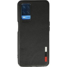 Olinea A54 4g Kılıf Loop Deri Silikon - Siyah