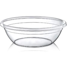 Şeffaf Badya 7 Lt, Yuvarlak Şeffaf Leğen, Plastik Badya