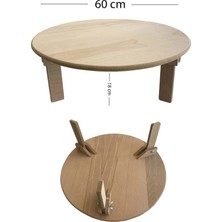 Hamur Açma Tahtası Ayaklı 60 cm Yükseklik 18 cm
