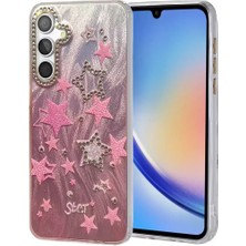 Olinea Galaxy A34 5g Kılıf Blade Aynalı Desenli Kapak - Desen 7