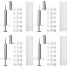  Kılıfı Nevresim Sabitleme Kılçık Tabancası Seti Çarşaf Sabitleme Seti (4 Adet)