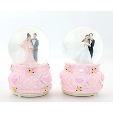 TeknoKapsül Işıklı Müzikli Kar Küresi 13 cm ALK1787