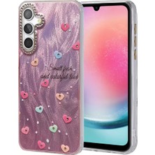 Olinea Galaxy A24 4g Kılıf Blade Aynalı Desenli Kapak - Desen 8