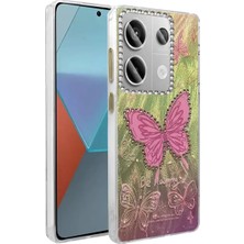 Olinea Redmi Note 13 4g Kılıf Blade Aynalı Desenli Kapak - Desen 5