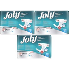 Jolly Joly Yetişkin Bezi Bel Bantlı M - Orta - Medium 90 Adet