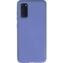Olinea Galaxy S20 Kılıf Nano Içi Kadife Silikon - Lila