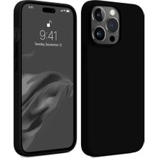 Olinea Iphone 15 Kılıf First Silikon - Siyah