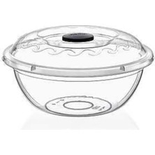  Şeffaf Kapaklı Leğen 5 Lt E100