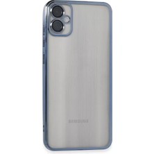 Olinea Galaxy A05 Kılıf Lensli Silikon - Lacivert