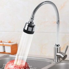 Oynar Başlıklı Su Tasarruflu Spiral Musluk Başlığı Fonksiyonlu