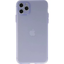 Olinea Iphone 11 Kılıf Silikon - Mor
